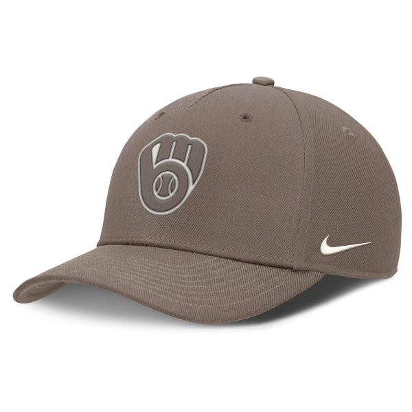 Milwaukee Brewers Pro Shop – mens milwaukee brewers nike brown rise performance adjustable hat Team Clothing and Headwear