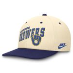 Milwaukee Brewers Pro Shop – mens milwaukee brewers nike creamroyal rewind pro performance adjustable hat Team Clothing and Headwear