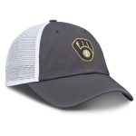 Milwaukee Brewers Pro Shop – mens milwaukee brewers nike gray adjustable trucker hat Team Clothing and Headwear