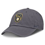 Milwaukee Brewers Pro Shop – mens milwaukee brewers nike gray club adjustable hat Team Clothing and Headwear