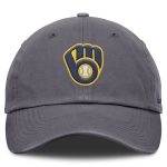 Milwaukee Brewers Pro Shop – mens milwaukee brewers nike gray club adjustable hat Team Clothing and Headwear