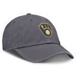 Milwaukee Brewers Pro Shop – mens milwaukee brewers nike gray club adjustable hat Team Clothing and Headwear