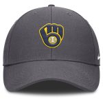 Milwaukee Brewers Pro Shop – mens milwaukee brewers nike gray club performance adjustable hat Team Clothing and Headwear