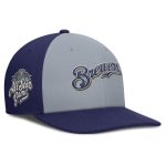 Milwaukee Brewers Pro Shop – mens milwaukee brewers nike graynavy pro performance snapback hat Team Clothing and Headwear
