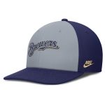 Milwaukee Brewers Pro Shop – mens milwaukee brewers nike graynavy pro performance snapback hat Team Clothing and Headwear