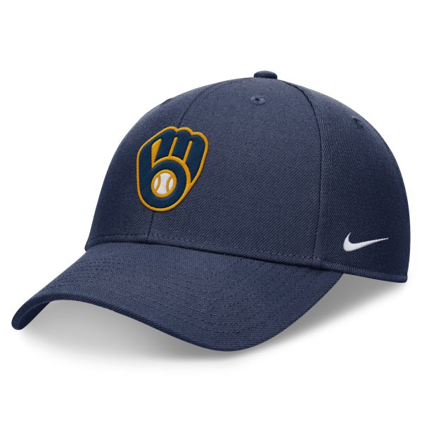 Milwaukee Brewers Pro Shop – mens milwaukee brewers nike navy club performance adjustable hat Team Clothing and Headwear