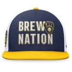 Milwaukee Brewers Pro Shop – mens milwaukee brewers nike navy pro trucker snapback hat Team Clothing and Headwear
