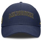 Milwaukee Brewers Pro Shop – mens milwaukee brewers nike navy rise gaberdine adjustable hat Team Clothing and Headwear