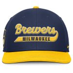 Milwaukee Brewers Pro Shop – mens milwaukee brewers nike navygold pro performance snapback hat Team Clothing and Headwear