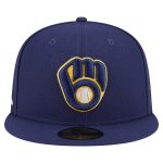 Milwaukee Brewers Pro Shop – mens milwaukee brewers x compound new era navy 59fifty fitted hat Team Clothing and Headwear
