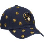 Milwaukee Brewers Pro Shop – womens milwaukee brewers 47 navy confetti clean up adjustable hat Team Clothing and Headwear