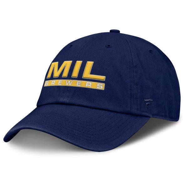 Milwaukee Brewers Pro Shop – womens milwaukee brewers fanatics navy fly out adjustable hat Team Clothing and Headwear