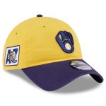 Milwaukee Brewers Pro Shop – youth milwaukee brewers new era gold 2025 spring training 9twenty adjustable hat Team Clothing and Headwear