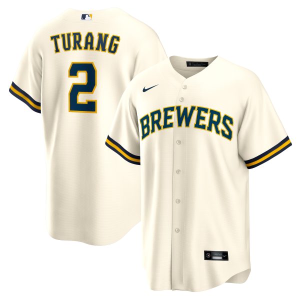 Milwaukee Brewers Pro Shop – mens milwaukee brewers brice turang nike cream home replica jersey Team Clothing and Headwear
