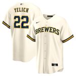 Milwaukee Brewers Pro Shop – mens milwaukee brewers christian yelich nike cream alternate replica player jersey Team Clothing and Headwear
