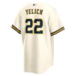 Milwaukee Brewers Pro Shop – mens milwaukee brewers christian yelich nike cream alternate replica player jersey Team Clothing and Headwear