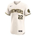 Milwaukee Brewers Pro Shop – mens milwaukee brewers christian yelich nike cream home elite player jersey Team Clothing and Headwear