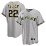 Milwaukee Brewers Pro Shop – mens milwaukee brewers christian yelich nike gray alternate replica player jersey Team Clothing and Headwear