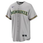 Milwaukee Brewers Pro Shop – mens milwaukee brewers christian yelich nike gray alternate replica player jersey Team Clothing and Headwear