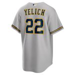 Milwaukee Brewers Pro Shop – mens milwaukee brewers christian yelich nike gray alternate replica player jersey Team Clothing and Headwear