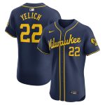 Milwaukee Brewers Pro Shop – mens milwaukee brewers christian yelich nike navy alternate home elite player jersey Team Clothing and Headwear