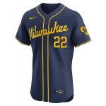 Milwaukee Brewers Pro Shop – mens milwaukee brewers christian yelich nike navy alternate home elite player jersey Team Clothing and Headwear