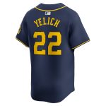 Milwaukee Brewers Pro Shop – mens milwaukee brewers christian yelich nike navy alternate limited player jersey Team Clothing and Headwear
