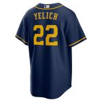 Milwaukee Brewers Pro Shop – mens milwaukee brewers christian yelich nike navy alternate replica player jersey Team Clothing and Headwear