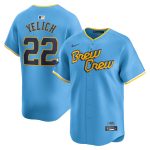 Milwaukee Brewers Pro Shop – mens milwaukee brewers christian yelich nike powder blue city connect limited player jersey Team Clothing and Headwear