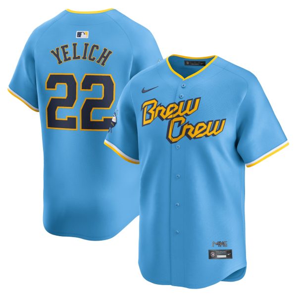 Milwaukee Brewers Pro Shop – mens milwaukee brewers christian yelich nike powder blue city connect limited player jersey Team Clothing and Headwear