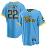 Milwaukee Brewers Pro Shop – mens milwaukee brewers christian yelich nike powder blue city connect replica player jersey Team Clothing and Headwear