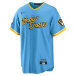 Milwaukee Brewers Pro Shop – mens milwaukee brewers christian yelich nike powder blue city connect replica player jersey Team Clothing and Headwear