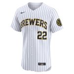 Milwaukee Brewers Pro Shop – mens milwaukee brewers christian yelich nike white alternate alternate elite player jersey Team Clothing and Headwear