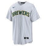 Milwaukee Brewers Pro Shop – mens milwaukee brewers christian yelich nike white alternate replica player jersey Team Clothing and Headwear