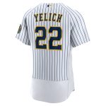 Milwaukee Brewers Pro Shop – mens milwaukee brewers christian yelich nike white team alternate authentic player jersey Team Clothing and Headwear