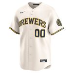 Milwaukee Brewers Pro Shop – mens milwaukee brewers nike cream home limited custom jersey Team Clothing and Headwear