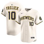 Milwaukee Brewers Pro Shop – mens milwaukee brewers sal frelick nike cream home limited player jersey Team Clothing and Headwear