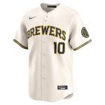 Milwaukee Brewers Pro Shop – mens milwaukee brewers sal frelick nike cream home limited player jersey Team Clothing and Headwear