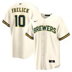 Milwaukee Brewers Pro Shop – mens milwaukee brewers sal frelick nike cream home replica player jersey Team Clothing and Headwear
