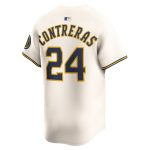 Milwaukee Brewers Pro Shop – mens milwaukee brewers william contreras nike cream alternate limited player jersey Team Clothing and Headwear