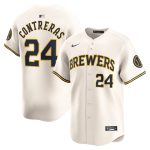 Milwaukee Brewers Pro Shop – mens milwaukee brewers william contreras nike cream home limited player jersey Team Clothing and Headwear