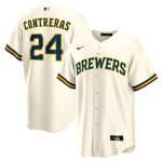 Milwaukee Brewers Pro Shop – mens milwaukee brewers william contreras nike cream home replica jersey Team Clothing and Headwear