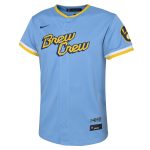 Milwaukee Brewers Pro Shop – preschool milwaukee brewers christian yelich powder blue city connect replica player jersey Team Clothing and Headwear