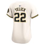 Milwaukee Brewers Pro Shop – womens milwaukee brewers christian yelich nike cream home limited player jersey Team Clothing and Headwear
