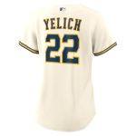 Milwaukee Brewers Pro Shop – womens milwaukee brewers christian yelich nike cream home replica player jersey Team Clothing and Headwear
