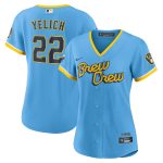 Milwaukee Brewers Pro Shop – womens milwaukee brewers christian yelich nike powder blue city connect replica player jersey Team Clothing and Headwear