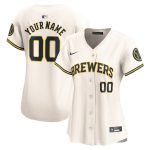 Milwaukee Brewers Pro Shop – womens milwaukee brewers nike cream home limited custom jersey Team Clothing and Headwear