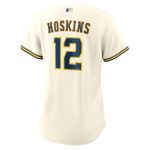 Milwaukee Brewers Pro Shop – womens milwaukee brewers rhys hoskins nike white home replica jersey Team Clothing and Headwear