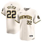 Milwaukee Brewers Pro Shop – youth milwaukee brewers christian yelich nike cream home limited player jersey Team Clothing and Headwear