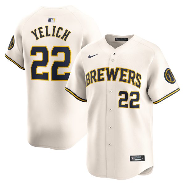 Milwaukee Brewers Pro Shop – youth milwaukee brewers christian yelich nike cream home limited player jersey Team Clothing and Headwear